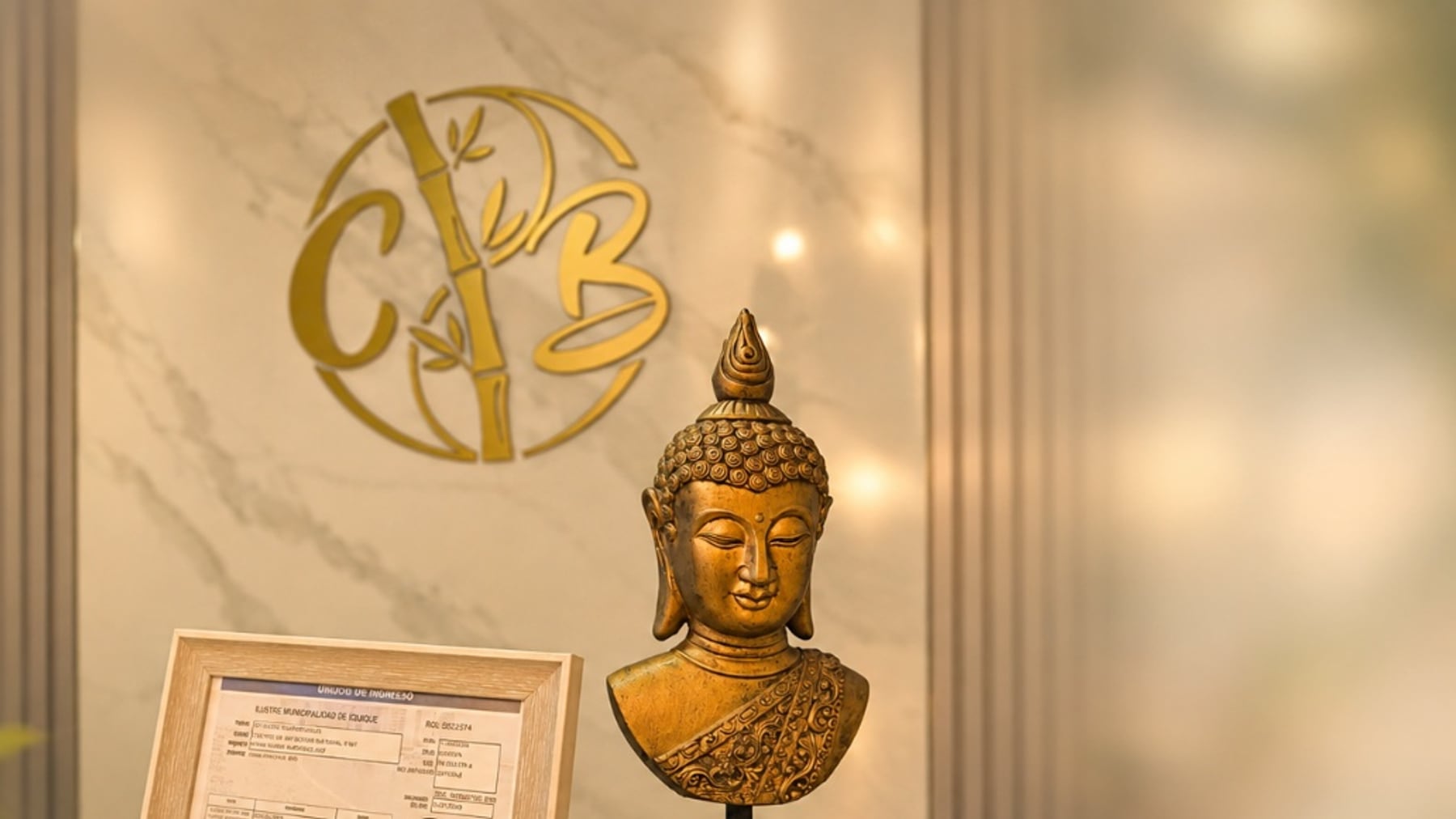 Recepción de Clínica Bambú
