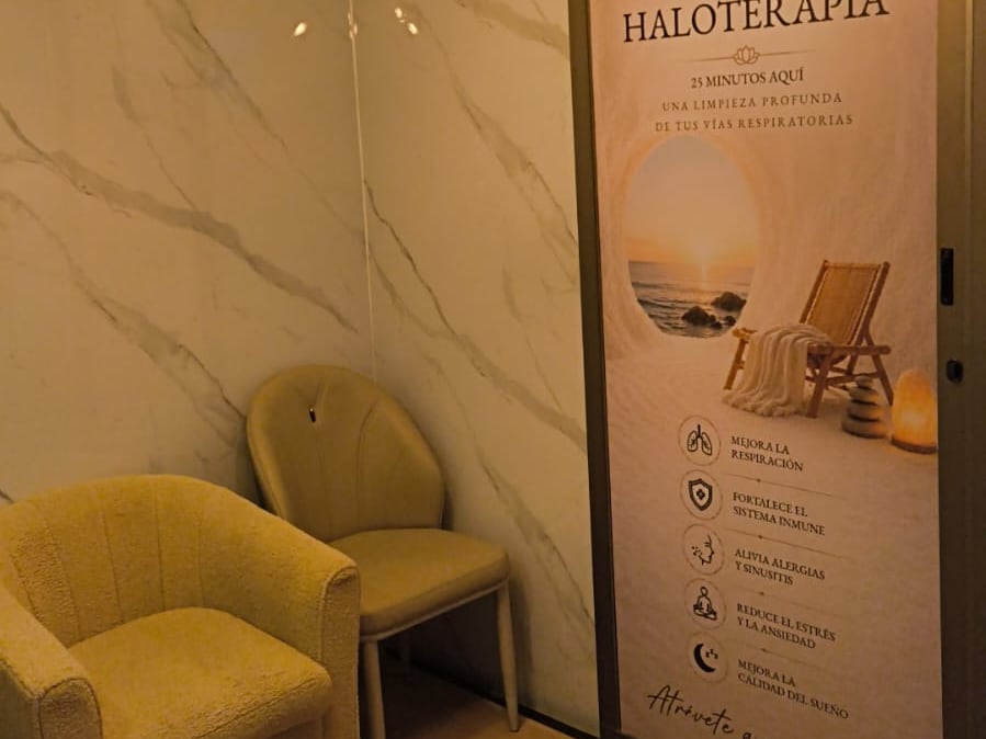 Sala de espera climatizada